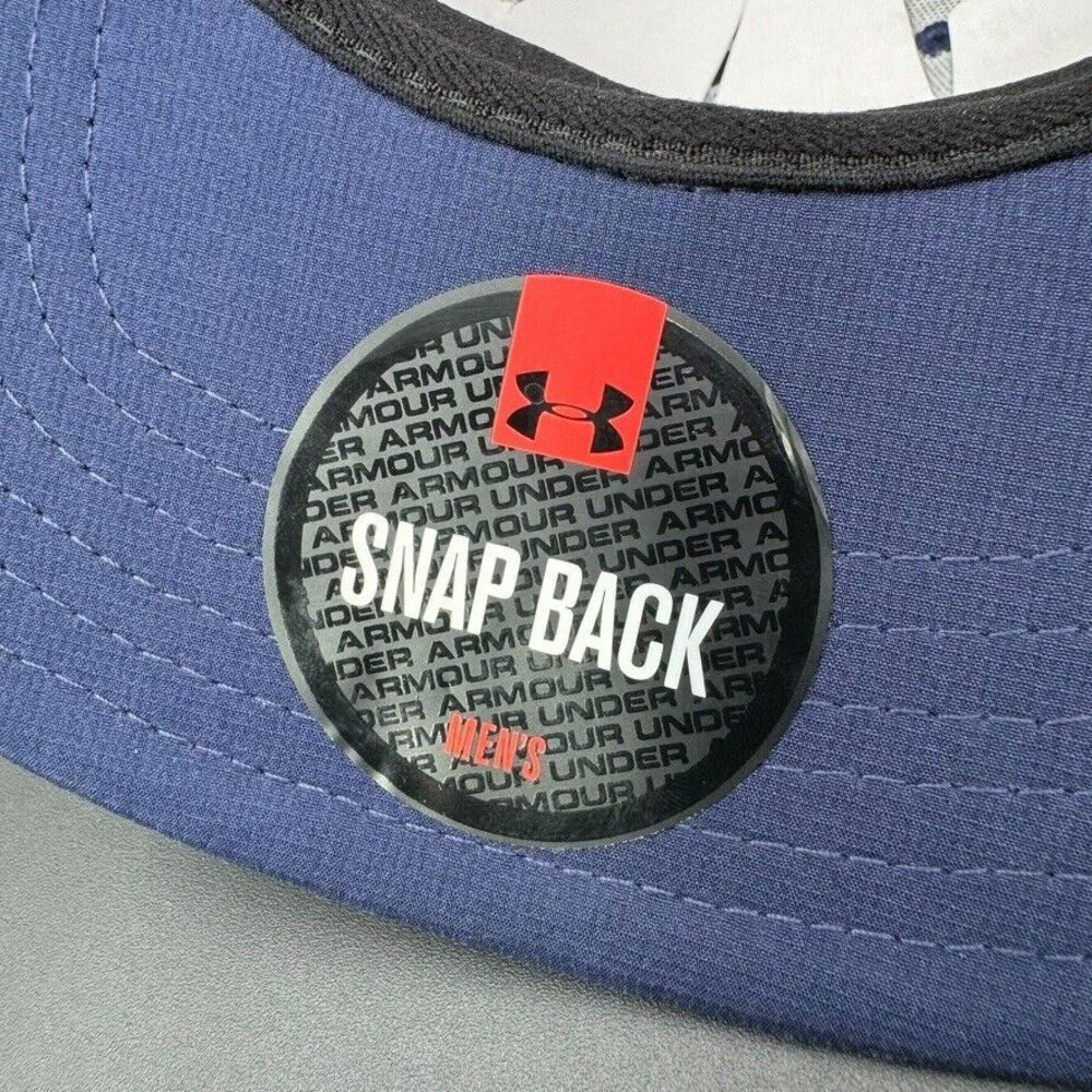 Stephen Curry Under Armour Snapback Script Logo Embroidered OSFA Blue Steph GSW - Picture 9 of 11